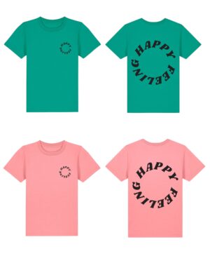 Tee SAMPAK 2 STK - Happy Feeling