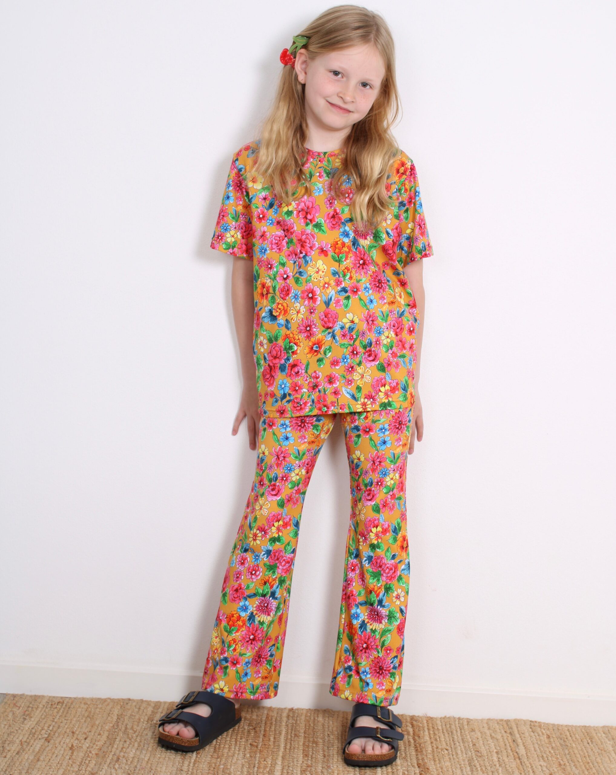 Sofie Trompetbukser - Dalbir Flowers - Billede 2