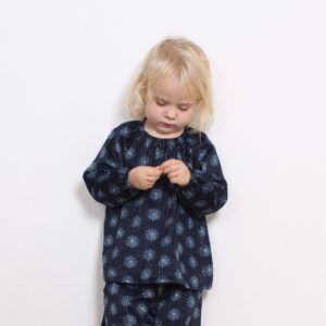 Alice A-bluse - Velvet Flowers