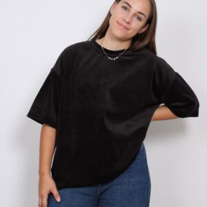 Velour Oversize Tee