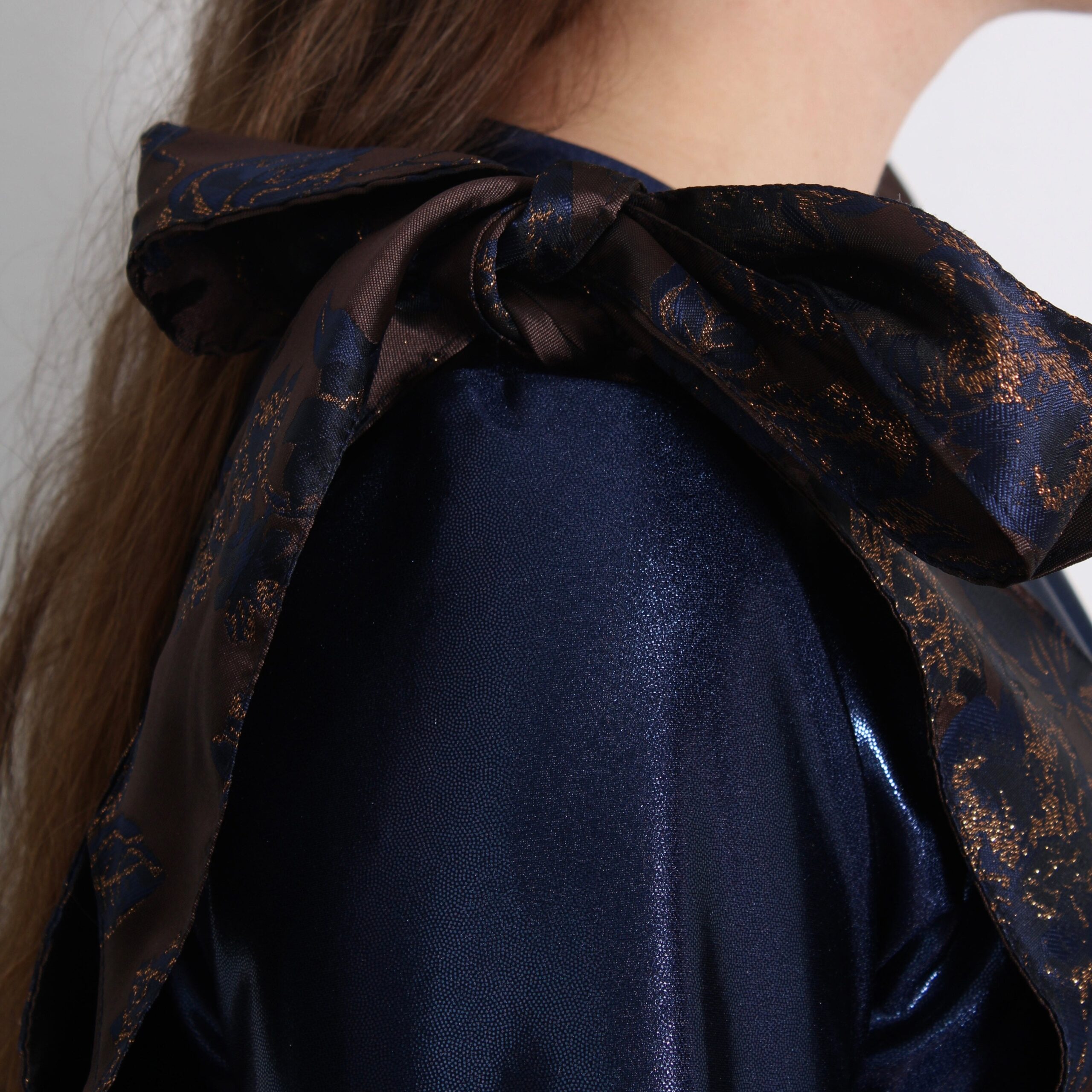 Oversize Kjole - Glitter Denim - Billede 4