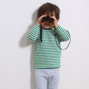 Billie Langærmet Tee - Stripes