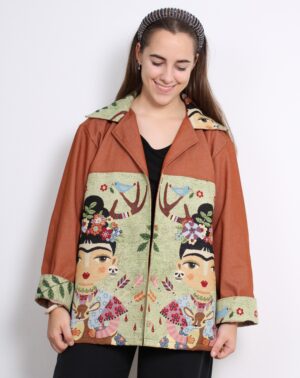 Frida Jakke - Rust Deer