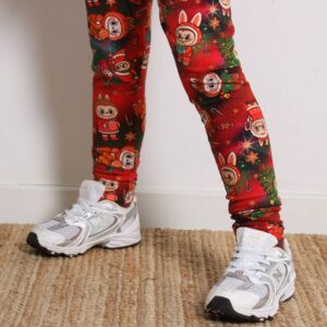 Elvin Leggings - Christmas Labubu