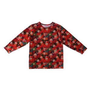 Adian langærmet Os Tee - Christmas Labubu